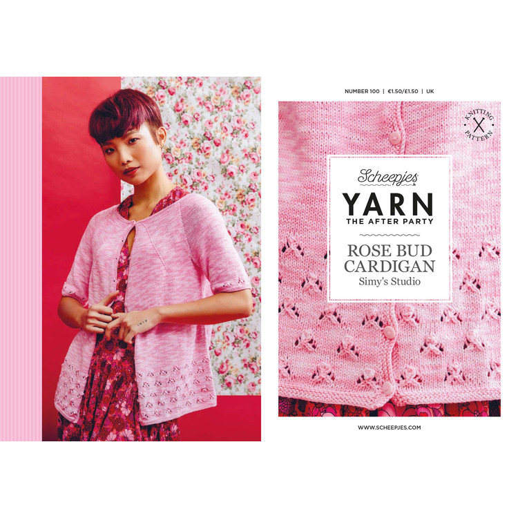 Rose Bud Cardigan - kardigán kötésminta